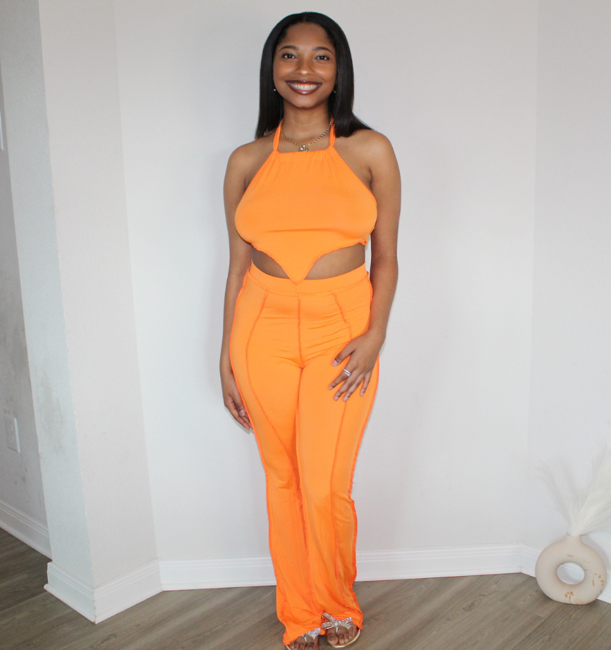 Tangy Orange 2-Piece Set