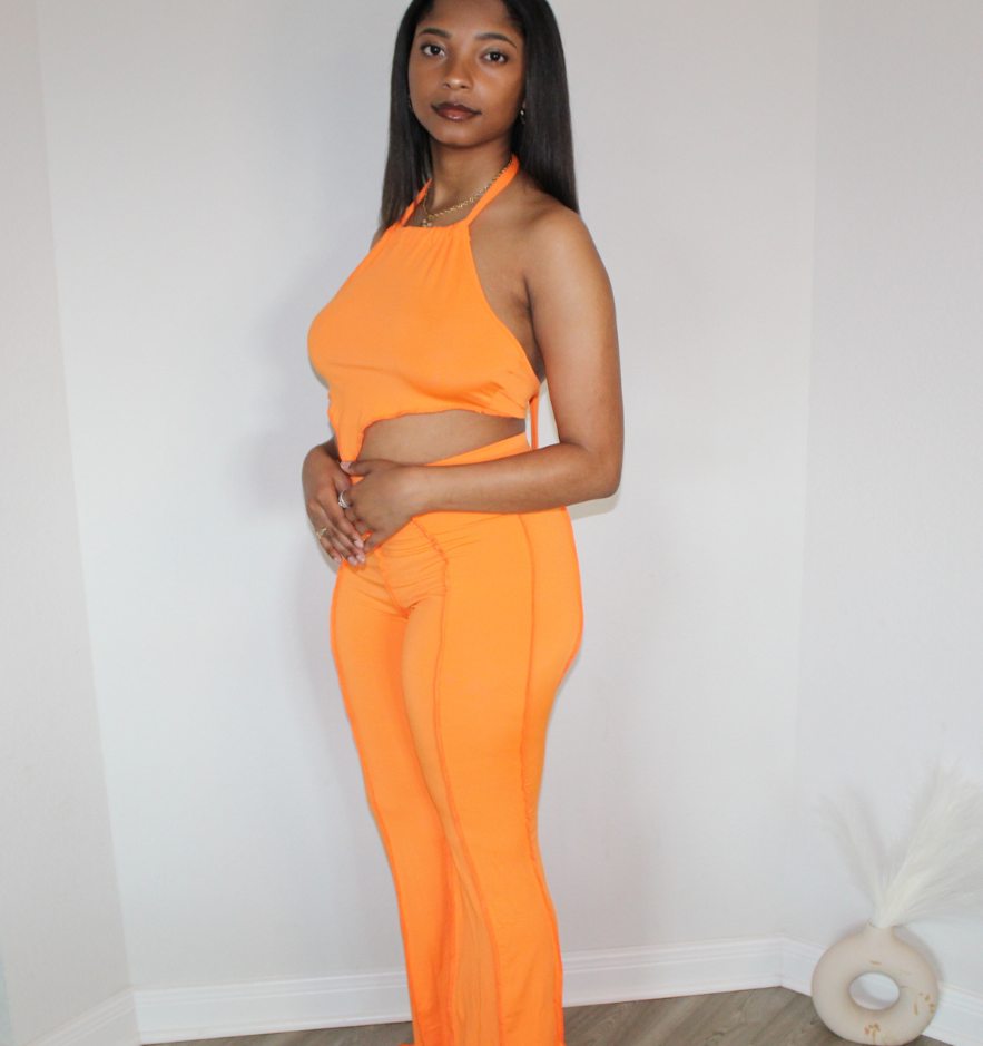 Tangy Orange 2-Piece Set