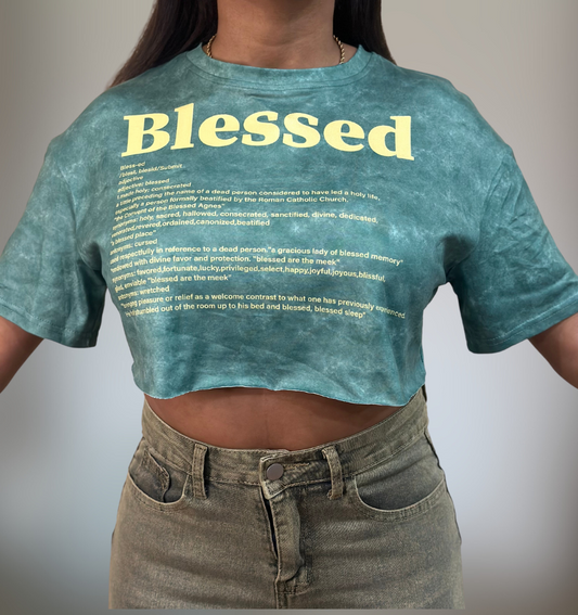 Blessed Crop T-Shirt